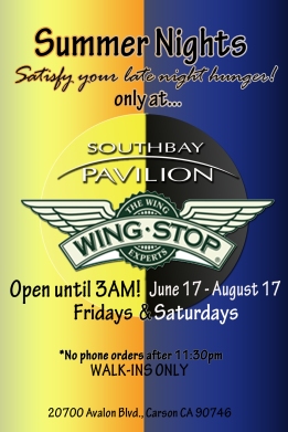 Wing Stop Late Nights - Carson CA
